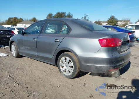 2012 Volkswagen Jetta 2.5L Se from USA, damaged, VIN 3VWDP7AJ2CM381099